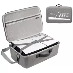 Carrying Case for PlayStation PS5 Slim Console Gamepad Accessories Travel Bag - Picture 1 of 9