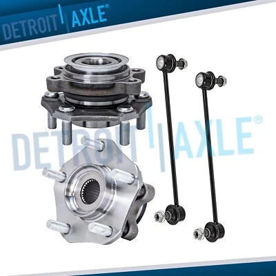 Front Wheel Hub Bearings + Sway Bars for Nissan Sentra NV200 Chevy City Express - Image 1 of 4