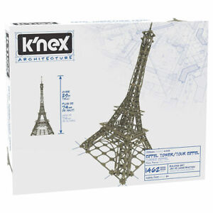 K'NEX Architecture Eiffel Tower Building Set 15238 Educational Kids Toys Ages 9+
