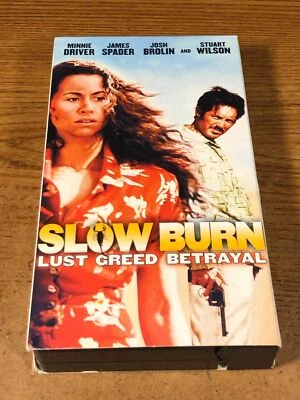 Slow Burn VHS VCR Video Tape Used Movie Josh Brolin  - Image 1 of 4