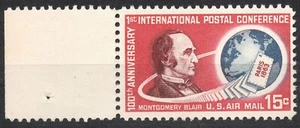 #C66 SGA1213 1963 15c US AIR MAIL STAMP Montgomery Blair Issue , MNH - Picture 1 of 2