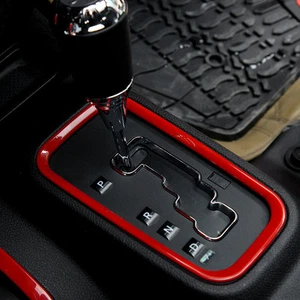 Gear Box Cover ABS Interior Accessories Gear Box Trim Cover For Jeep Wrangler JK - Picture 1 of 4
