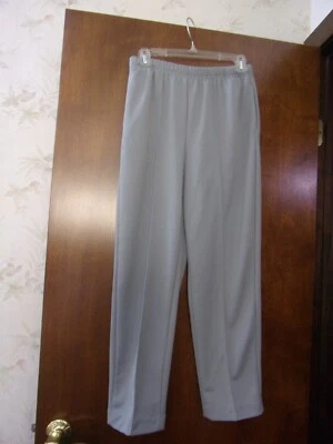 Ladies Blair Light Gray Pants Elastic waist Size 12PS - Image 1 of 2