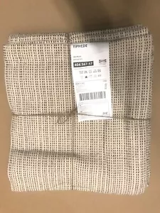 Großer Teppich Flachgewebe Flur Wohnzimmer rutschfester Teppich naturschwarz 120x180 cm - Bild 1 von 4