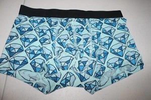 MeUndies blue gems Men's Trunks medium NEW limited quantity! - Picture 1 of 4