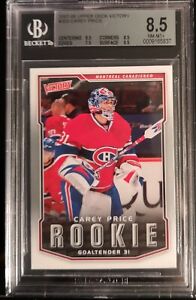 CAREY PRICE RC 💥 BGS 8.5 2007-08 Upper Deck Victory #303 Rookie Card Mint +