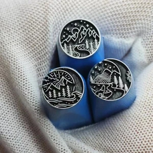 3 Stck. Hohe Berge Fließendes Wasser Metall Stanzen Stanze Stahl Werkzeug Zum Selbermachen Schmuck - Bild 1 von 8