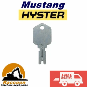 Mustang Hyster Clark Yale Gehl Crown Cat Daewoo Forklift Excavator 166 keys - Picture 1 of 3