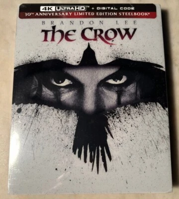 The Crow 30th Anniversary Steelbook 4K UHD sold out Brandon Lee OOP (last one) - Image 1 of 2