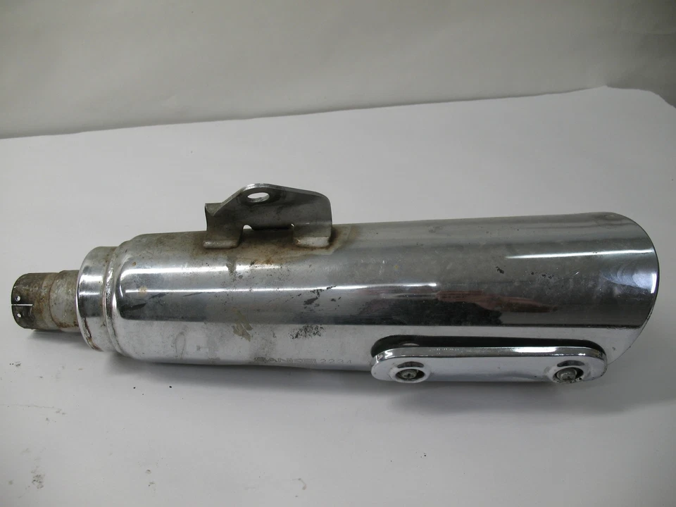 1985 KAWASAKI 454 LTD EN450 EN 450 LEFT EXHAUST MUFFLER 18002-1569 - Image 1 of 4
