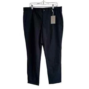 Pantalones chinos deportivos Everlane de algodón de rendimiento para hombre en negro talla 36 x 30 - Imagen 1 de 10