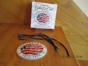 Longaberger Flagge zum Binden 25. Jahrestag amerikanische Keramik * Versand inklusive!* - Bild 1 von 6