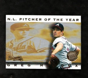 GREG MADDUX 1995 Fleer Ultra N.L. PITCHER of the YEAR GOLD MEDALLION MINT - Picture 1 of 2