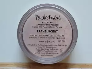 Too Faced Peach Perfect TRANSLUCENT MATTIFYING Loose Setting Powder (1.23 oz) - Picture 1 of 4