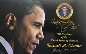 44th PRESIDENT BARACK OBAMA " 2009 Inauguration 12 x 18 " Poster - Imagen 1 de 2