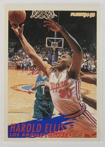 1994-95 Fleer Basketball #98 Harold Ellis - Los Angeles Clippers