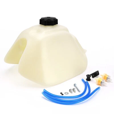 Tanque de combustible tanque de gasolina para Honda TRX125 1985-1986 Fourtrax 125 plástico blanco Foto 1 de 4