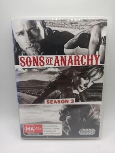 Sons Of Anarchy Season 3 (DVD) TV Series Action Adventure Crime OMCG Motorcycle - Picture 1 of 12