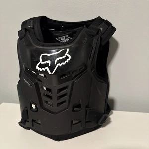 Fox Racing Raptor Proframe LC Chest Protectors MX Motorcross- Black - Size Youth - Picture 1 of 5