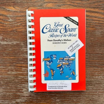Great Classic Spam Recipes of the World by Dorothy Horn 1994 Rare VERY GOOD - Image 1 of 4