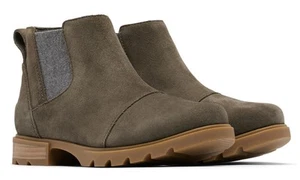 Sorel Emelie III Chelsea WP Women's Casual Boots, Major/Gum 2, W7 - Picture 1 of 5