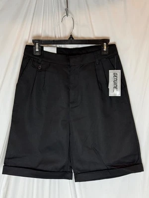 Pantalones Cortos Informales Uniformes Genuinos Niñas Talla 18 Regular Negro Sólido Foto 1 de 4