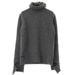 Celine Phoebe Philo Distressed Rollkragen Grobstrick Pullover Wolle Gr. S gebraucht - Bild 1 von 6