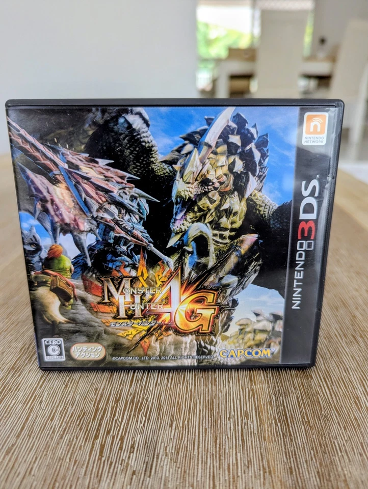 Monster Hunter 4G Nintendo 3DS Capcom 2014 Japanese Version - Image 1 of 4