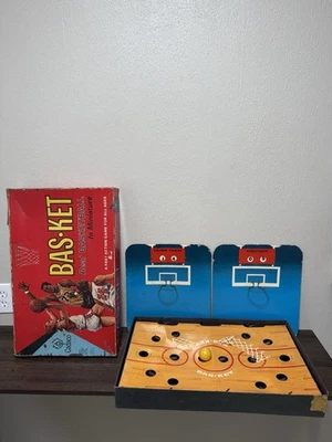 Juego Bas-Ket Vintage Completo 1966 Cadaco Baloncesto Foto 1 de 4