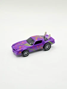 1982 Hot Wheels Pull Back Action Power Command Chevy Camaro Z/28 Purple Confetti - Picture 1 of 5