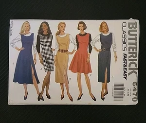 Uncut CLASSIC sewing Pattern Jumper & Tops Includes PETITE Butterick Fast & Easy - Picture 1 of 10