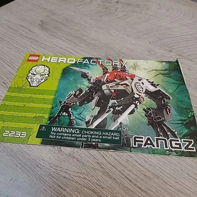 LEGO Hero Factory Fangz Replacement Manual 2233 - Image 1 of 3