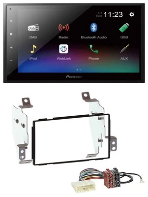 Pioneer USB Bluetooth DAB 2DIN MP3 Autoradio für Nissan Note (2005-2013) - Bild 1 von 4