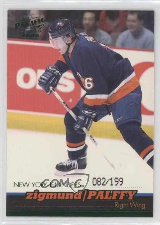 1999-00 Pacific Emerald Green /199 Ziggy Palffy #261 - Image 1 of 2