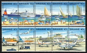 Bahamas Stamp 634-635 - Tourist Transportation - Picture 1 of 1