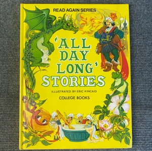 All Day Long Stories by Eric Kincaid Read Again Series 1979 HC Picture Book Kids - Picture 1 of 13