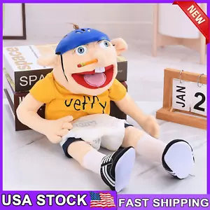 Cute Jeffy Puppet Jeffy Hand Puppet Plush Toy 23" Stuffed Doll Toy Kids Gifts US - Picture 1 of 12