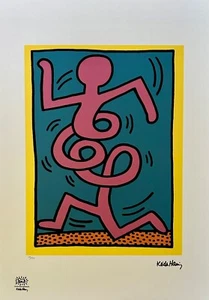 Keith Haring (After) "Montreal Figure" Limited Edition (24/150) Lithograph - Picture 1 of 5