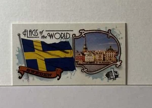 Mini banderas del mundo Topps Allen & Ginter #23 Suecia 2024 - Imagen 1 de 2