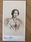 Photo Carte de Visite CDV Portrait Reine de Suede 1860 Charlet et Jacotin
