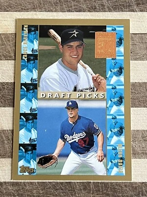 1998 Topps Baseball Lance Berkman / Glenn Davis Cooperstown Rookie Card #246 - Image 1 of 2