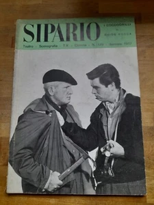SEPARIO. THEATERMAGAZIN - BÜHNENBILD - T.V  KINO.  JANUAR 1957 Nr. 129 - Bild 1 von 3
