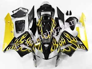 Kit de carenado por inyección de plástico ABS 2005 CBR600RR 2006 oro negro llama CBR600RR - Imagen 1 de 7