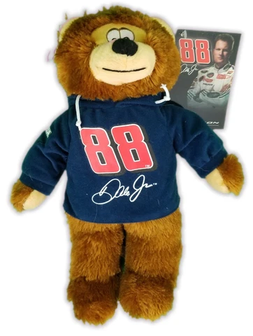 14" JR NATION NASCAR 2008 34" DALE JR 88 BEAR WITH HOODIE NWT PLUSH 32-18 Cover