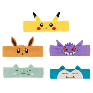 Pokemon Center Hair Band Collection Pikachu Eevee Gengar Snorlax Substitute - Picture 1 of 10