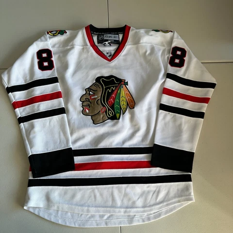 Reebok Center Ice Chicago Black Hawks Jersey #88 Patrick Kane Size 48 Cover