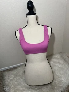Women's White Fox Swim Palm Springs Bikini Top Size M in Orchid - Picture 1 of 8