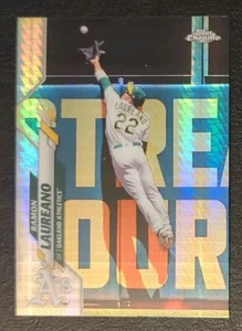 2020 Topps Chrome Ramon Laureano Prism Refractor Parallel #160 - Picture 1 of 2