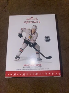 Hallmark Keepsake Christmas Ornament NHL Jonathan Toews Chicago Blackhawk Hockey - Picture 1 of 3