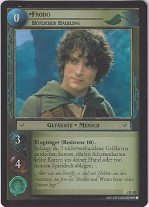 CCG 242 El Señor de los Anillos/El Hobbit DZT Foil 4R301 Frodo - Imagen 1 de 1